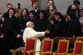 Pope Francis At Epiphany Mass - Rome