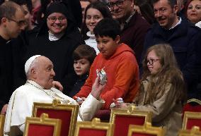 Pope Francis At Epiphany Mass - Rome