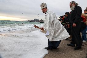 Epiphany celebration in Odesa