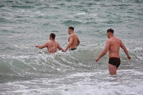 Epiphany celebration in Odesa