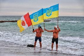 Epiphany celebration in Odesa