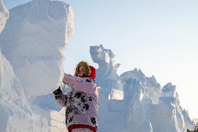 Snow Sculpture Competition - China