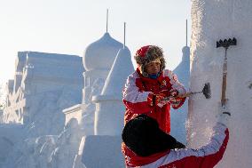 Snow Sculpture Competition - China