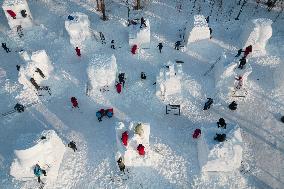 Snow Sculpture Competition - China