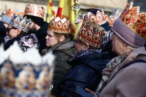 Three Kings Parade In Krakow