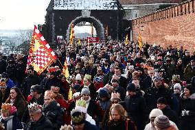 Three Kings Parade In Krakow