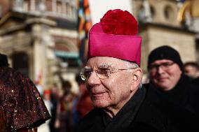 Three Kings Parade In Krakow