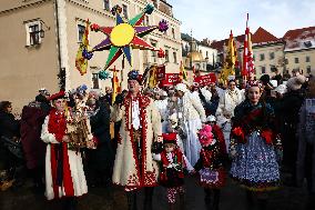 Three Kings Parade In Krakow