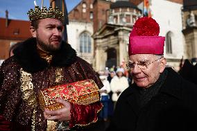 Three Kings Parade In Krakow