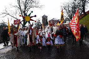 Three Kings Parade In Krakow