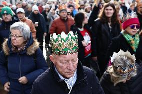 Three Kings Parade In Krakow