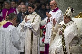 Pope Francis At Epiphany Mass - Rome