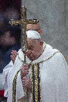 Pope Francis At Epiphany Mass - Rome