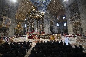 Pope Francis At Epiphany Mass - Rome