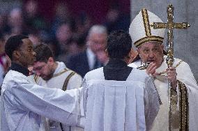 Pope Francis At Epiphany Mass - Rome