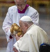 Pope Francis At Epiphany Mass - Rome