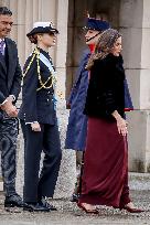 Royals At Military Easter 2025 - Madrid