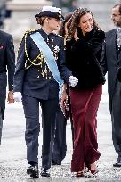 Royals At Military Easter 2025 - Madrid