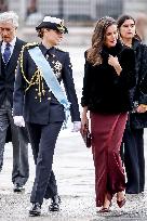 Royals At Military Easter 2025 - Madrid