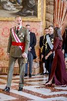 Royals At Military Easter 2025 - Madrid