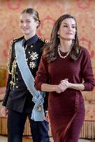 Royals At Military Easter 2025 - Madrid