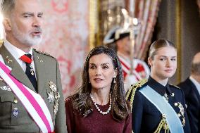 Royals At Military Easter 2025 - Madrid