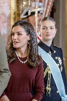 Royals At Military Easter 2025 - Madrid