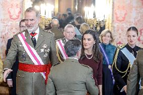 Royals At Military Easter 2025 - Madrid