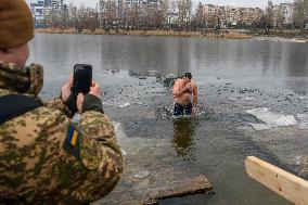 Epiphany Celebrations In Kyiv, Ukraine