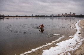 Epiphany Celebrations In Kyiv, Ukraine