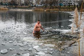 Epiphany Celebrations In Kyiv, Ukraine