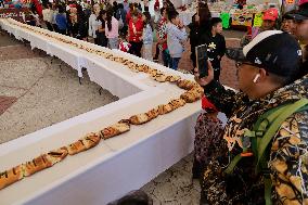 Rosca De Reyes Fair In Mexico