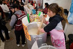 Rosca De Reyes Fair In Mexico