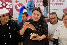 Rosca De Reyes Fair In Mexico