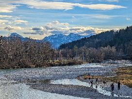 Walk Along The River Isar In Bad Toelz