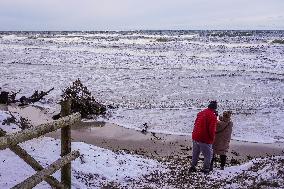 Winter Hits Northern Poland