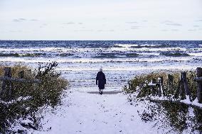 Winter Hits Northern Poland