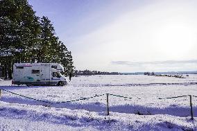 Winter Hits Northern Poland