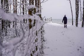 Winter Hits Northern Poland