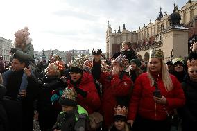 15th Three Kings' Procession In Krakow