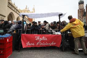 28 Christmas Eve For The Homeless And Needy In Krakow