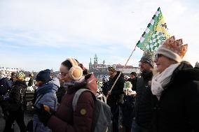 15th Three Kings' Procession In Krakow