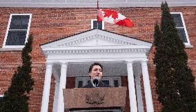 Justin Trudeau Announces His Resignation - Ottawa