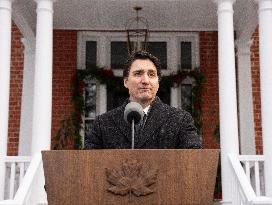 Justin Trudeau Announces His Resignation - Ottawa