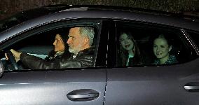 Royal Family Meets With The Ortiz Rocasolano Family To Celebrate Three Kings Day - Madrid