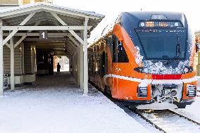 The launch of Tallinn-Vilnius passenger train