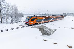 The launch of Tallinn-Vilnius passenger train