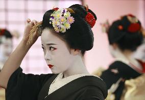 Maiko in Kyoto start work in 2025