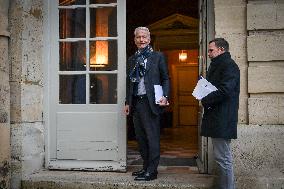 Meetings with French Prime Minister Francois Bayrou in Paris FA