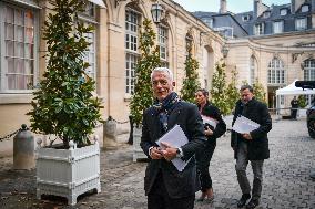 Meetings with French Prime Minister Francois Bayrou in Paris FA